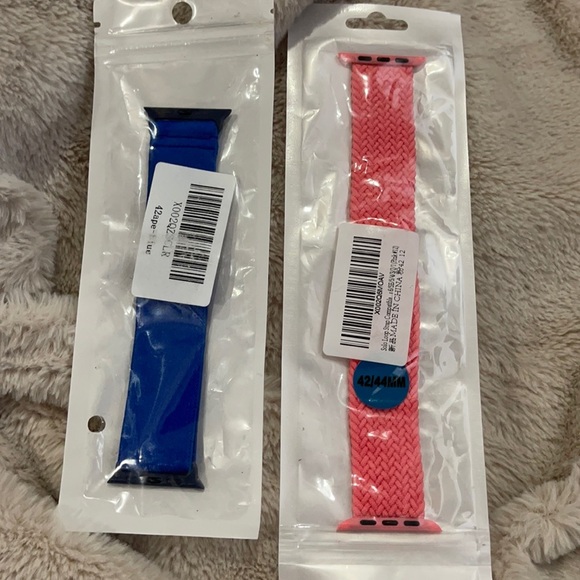 New set/2 watch bands for Apple 42/44mm - Picture 1 of 4